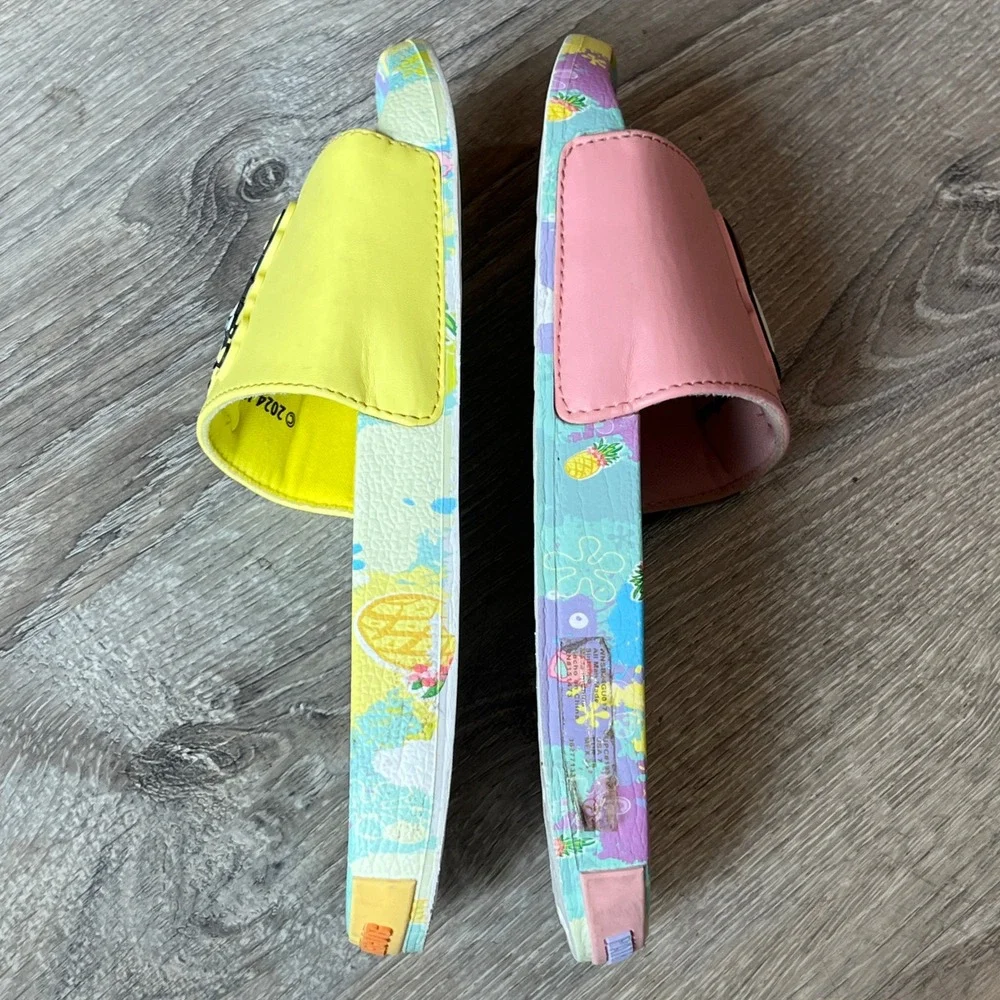 Ground Up SpongeBob SquarePants Patrick Star Kids Slide Sandals Size 7 Mismatch